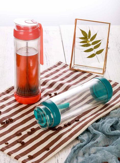 Френч пресс-бутылка портативный LUNCH RIGHT Hot&Cool LR400GY 400 мл (27667368) - фото 3