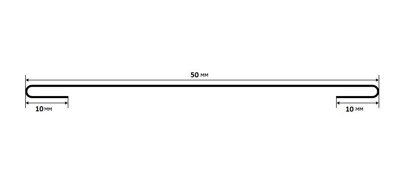 Планка стыковочная универсальная глянец 50 мм 2 м (101083) - фото 2