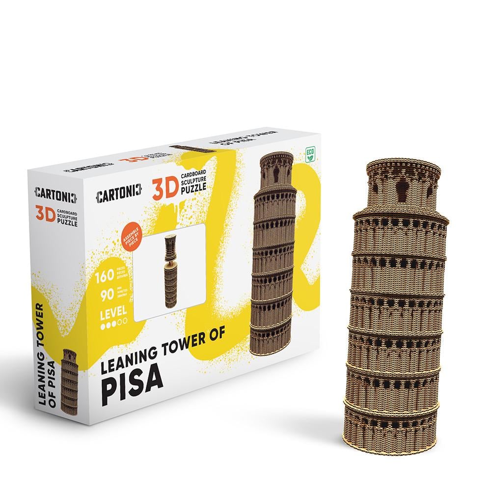 Пазл-конструктор 3D картонный Cartonic 3D Puzzle LEANING TOWER OF PISA Пизанская Башня (33394491)