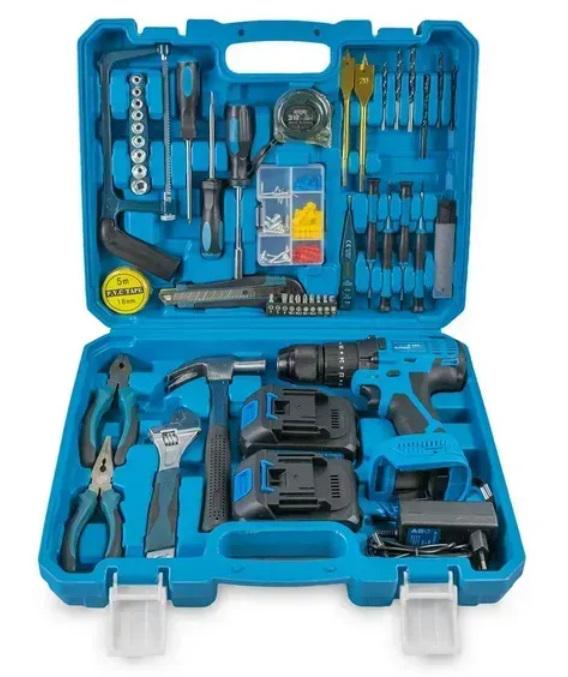 Шуруповерт KRAISSMANN 2133 E-ABS-S1 20/2 с набором инструментов