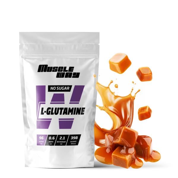 Аминокислота MuscleWay L-Glutamine Карамель для мышечной ткани на 40 порций 200 г (21-125-glu-mw-rs200.2) Аминокислота MuscleWay L-Glutamine Карамель для мышечной ткани на 40 порций 200 г (21-125-glu-mw-rs200.2)