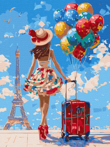 Картина по номерам Ideyka Первое путешествие 30х40 см (Id-KHO8475)