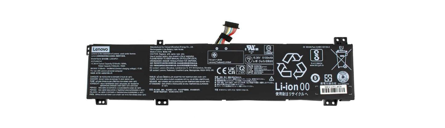 Акумулятор для Lenovo Legion 7-16ACHg6 (115099)