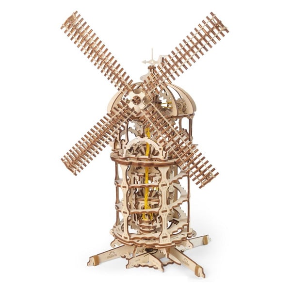 3D пазл механический UGEARS «Башня-Мельница» - фото 5