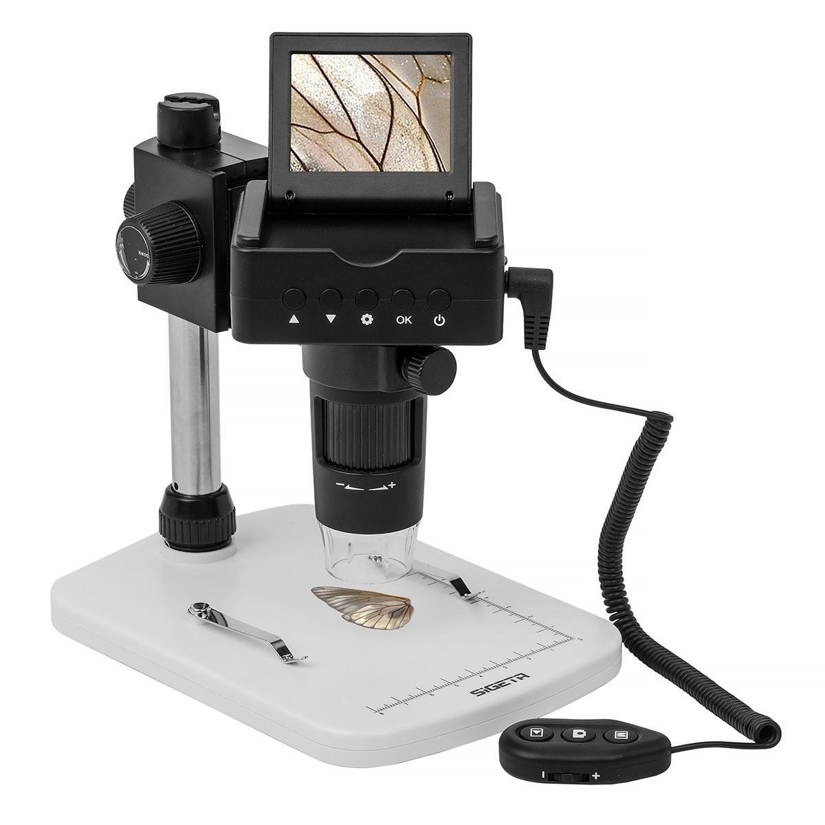 Відеомікроскоп SIGETA Superior 10x-220x 3.0 MP 2.4" LCD USB/TV/HDMI