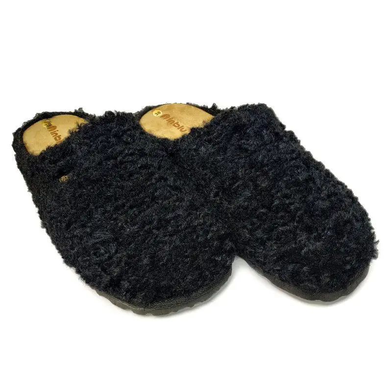 Тапочки домашние женские Inblu барашек 26,5 см р. 41 Черный  (CS-5F-41)