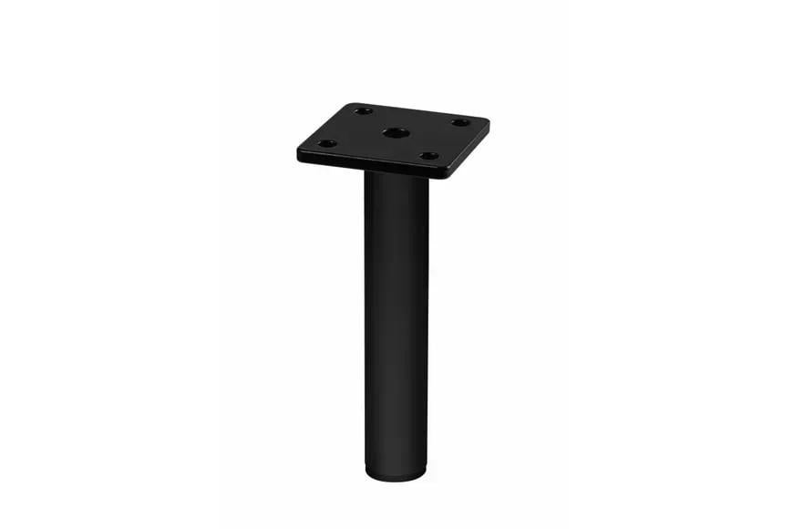 Ножка мебельная GTV RONDA SIMPLE 150 мм Черный матовый Ножка мебельная GTV RONDA SIMPLE 150 мм Черный матовый