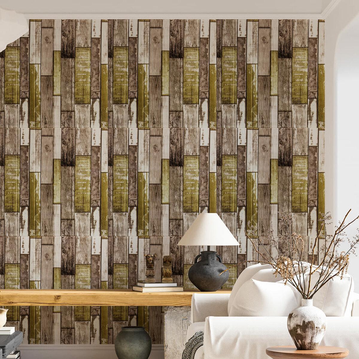 Панель самоклеящаяся декоративная 3D 378 700x700x4 мм Серо-коричневый (SW-00000883) - фото 5 Панель самоклеящаяся декоративная 3D 378 700x700x4 мм Серо-коричневый (SW-00000883) - фото 5