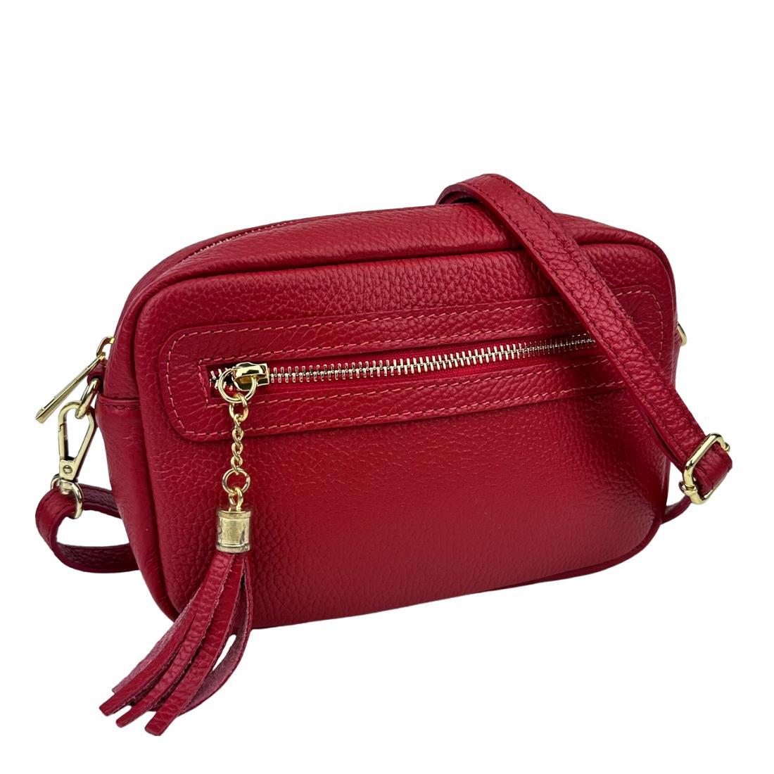 Женская сумка через плечо Royal Bag F-IT-9825R Красный (5944)