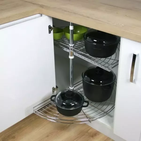 Карусель для кухни Rejs 1/2" d 750 мм Белый (WE08.0103.01.003)