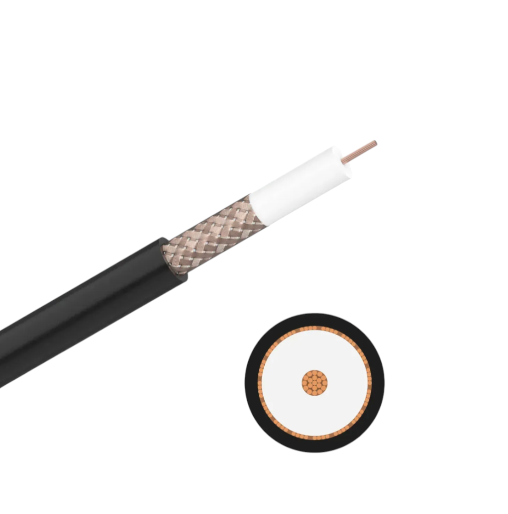 Кабель высокочастотный RG-174 AWG24 50 Ом 2,65 мм 0,48/1,5 7x0,16 мм G7 экран плетеный луженая медь 1 м (L01000A0009) - фото 2 Кабель высокочастотный RG-174 AWG24 50 Ом 2,65 мм 0,48/1,5 7x0,16 мм G7 экран плетеный луженая медь 1 м (L01000A0009) - фото 2