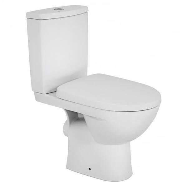 Унітаз-компакт Kolo Status 2395250UA із сидінням з дюропласту Soft close Click2Clean Унітаз-компакт Kolo Status 2395250UA із сидінням з дюропласту Soft close Click2Clean