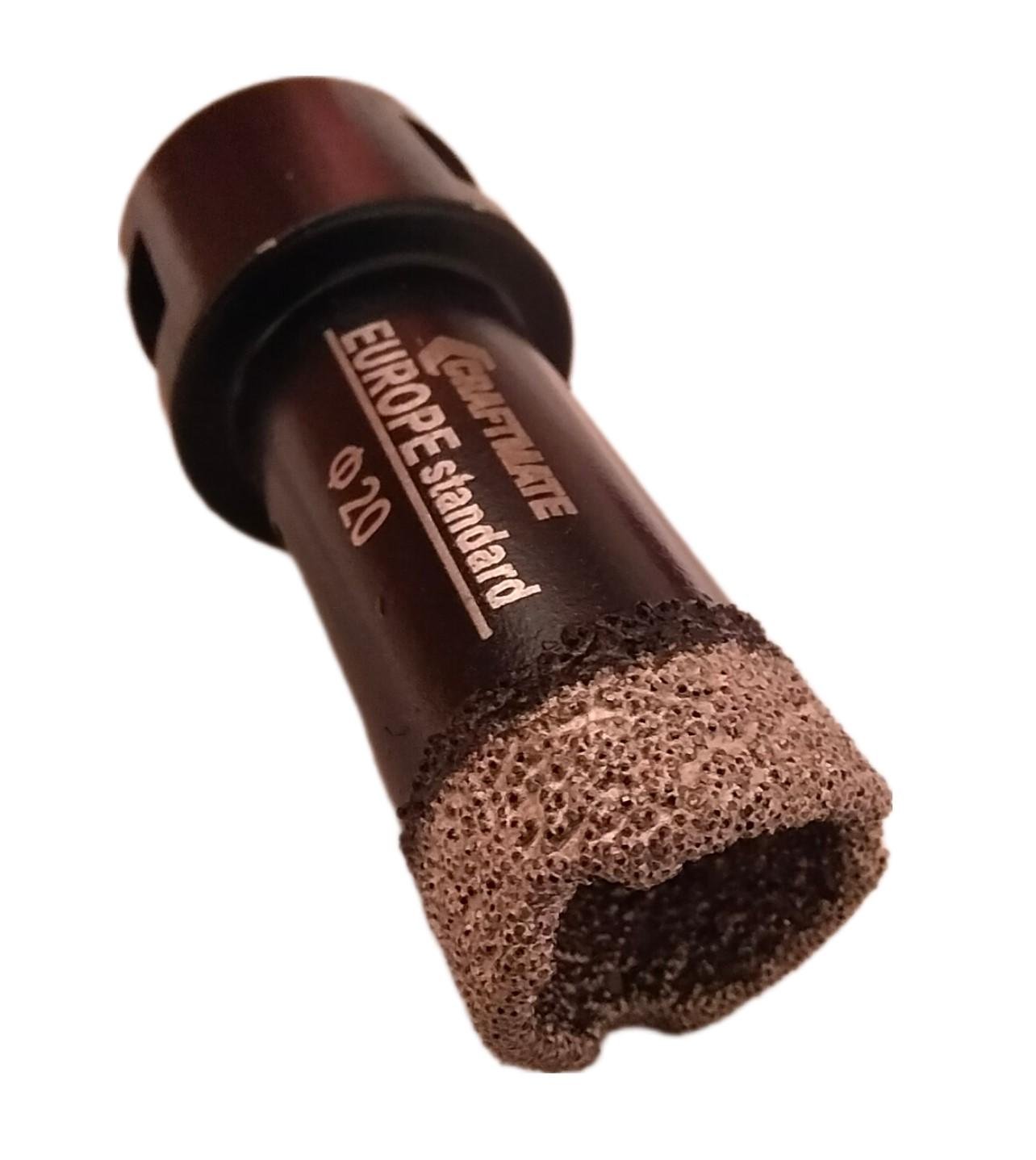 Коронка алмазна Craftmate 20 мм М14 сухе свердління для КШМ - фото 2