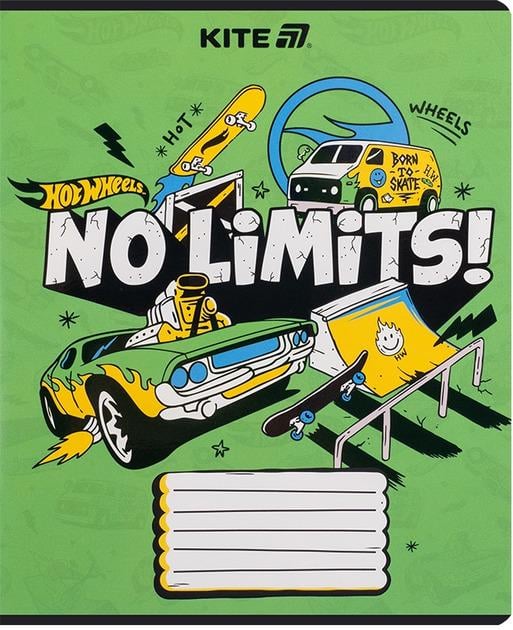 Тетрадь KITE HW25-237 18 л. линейка