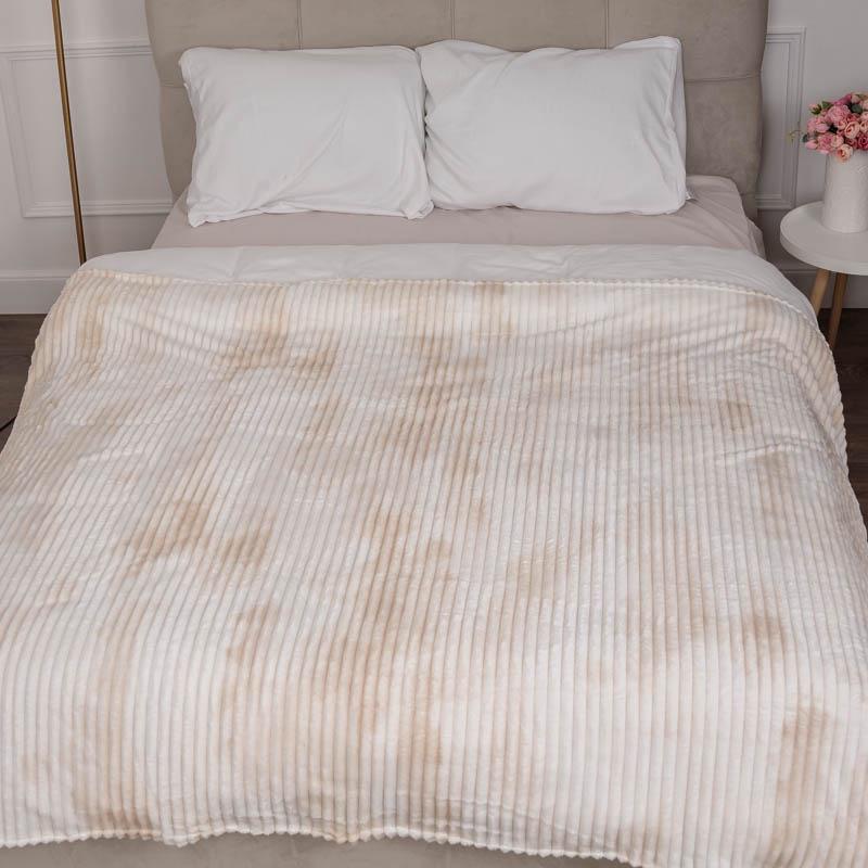 Плед Солнечный Бриз 1,5x2 м Молочный (88373) - фото 1