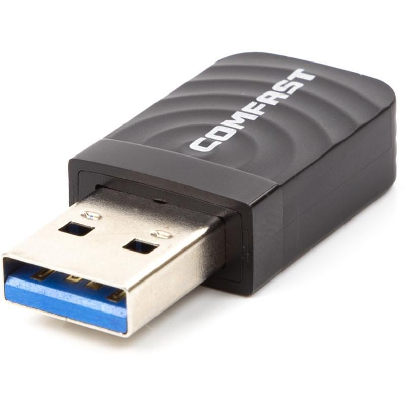 Адаптер дводіапазонний COMFAST CF-812AC WiFi AC USB3.0 Gigabit 1300 Mbps 2,4/5,8Ghz