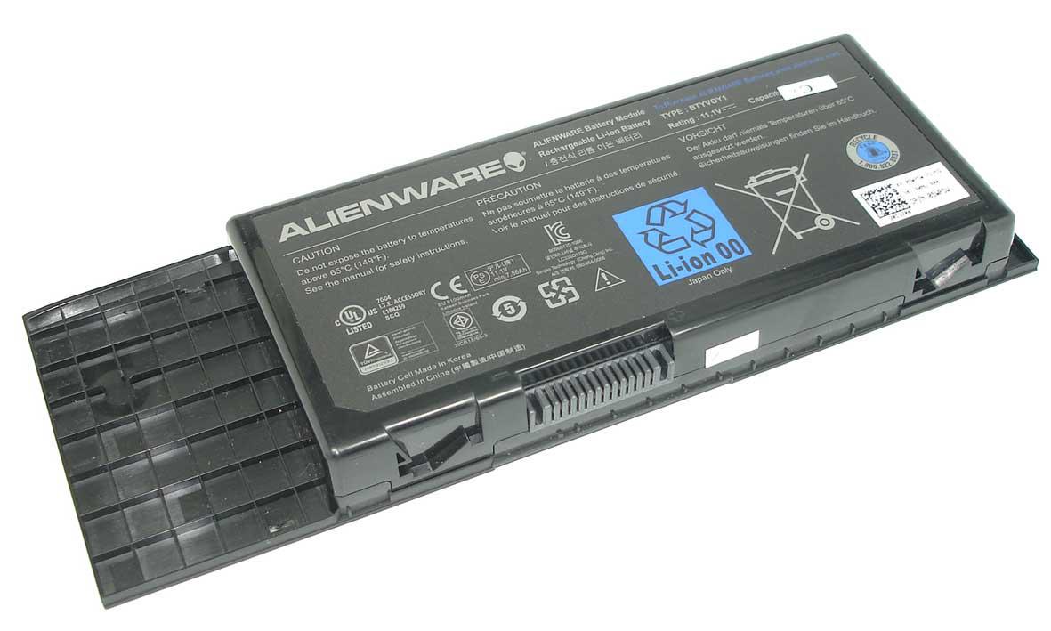 Аккумулятор для ноутбука Dell BTYVOY1 Alienware 11,1V 8100 mAh Black