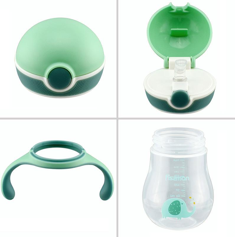 Бутылочка детская Fissman Babies Слоненок с ручками 260 мл - фото 3 Бутылочка детская Fissman Babies Слоненок с ручками 260 мл - фото 3