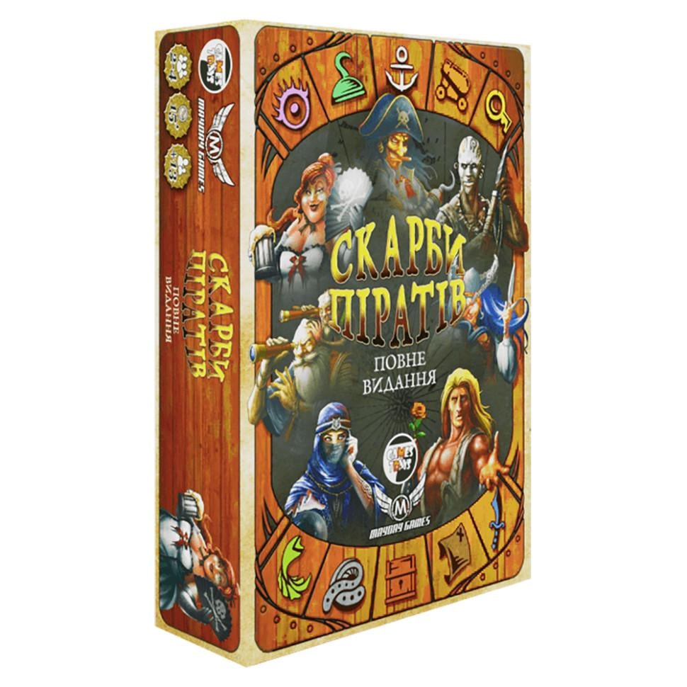 Настольная игра Games7Days Сокровища пиратов 2-4 игроков от 14 лет (SR-113-N-787)