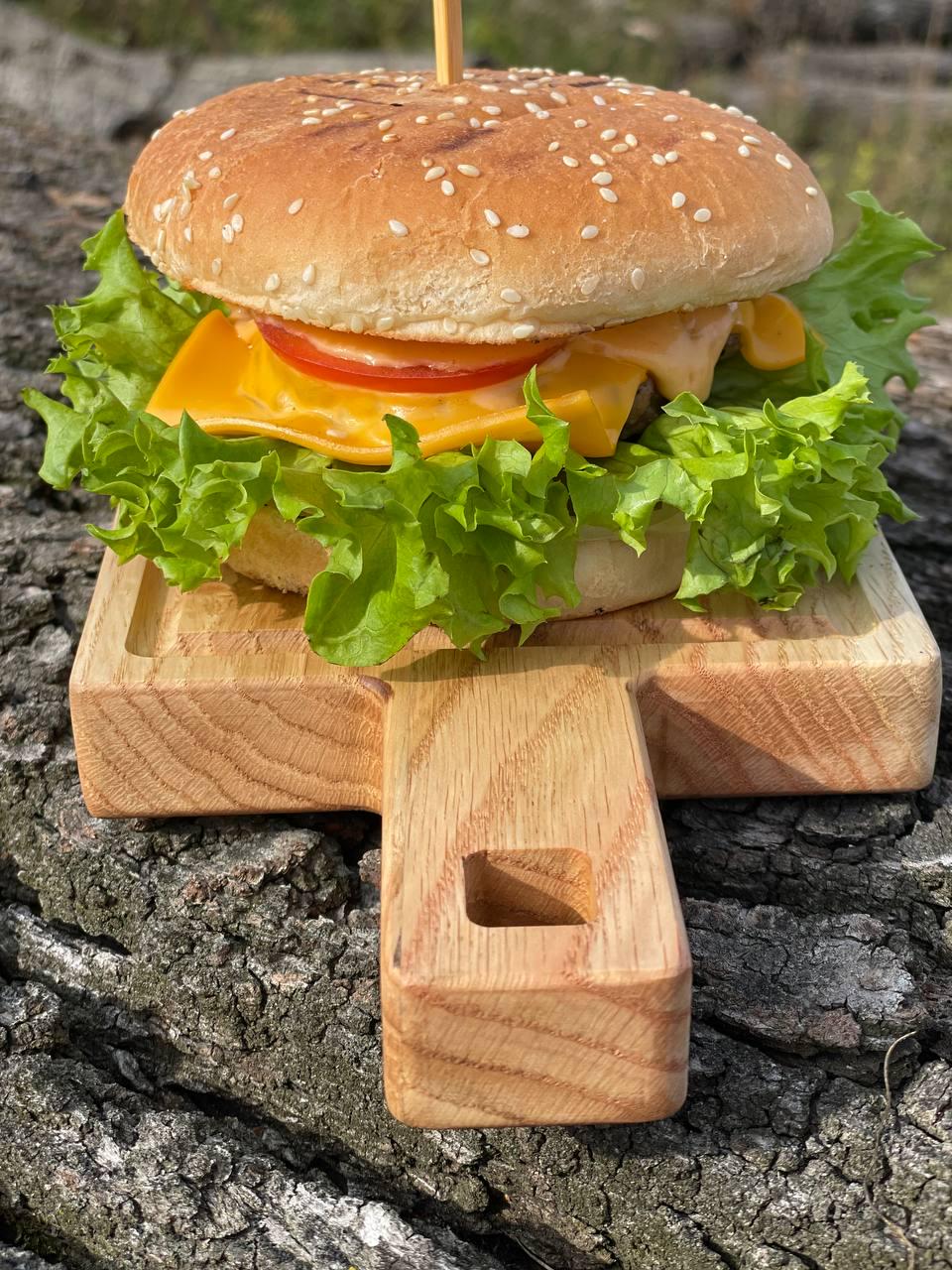 Доска деревяная с ручкой для подачи блюд 13х20 см (9229907) - фото 6 Доска деревяная с ручкой для подачи блюд 13х20 см (9229907) - фото 6