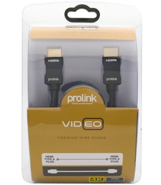 Кабель мультимедийный ProLink HMM280-0200 HDMI-HDMI v1.4 2 м Черный (566553) - фото 4