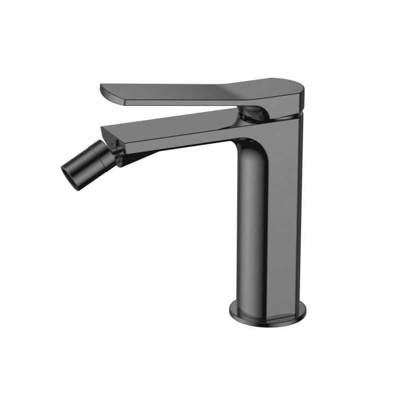 Смеситель для биде Qtap Slavonice QTSLA255GMB45923 PVD Gunmetal Black (SD00052047)