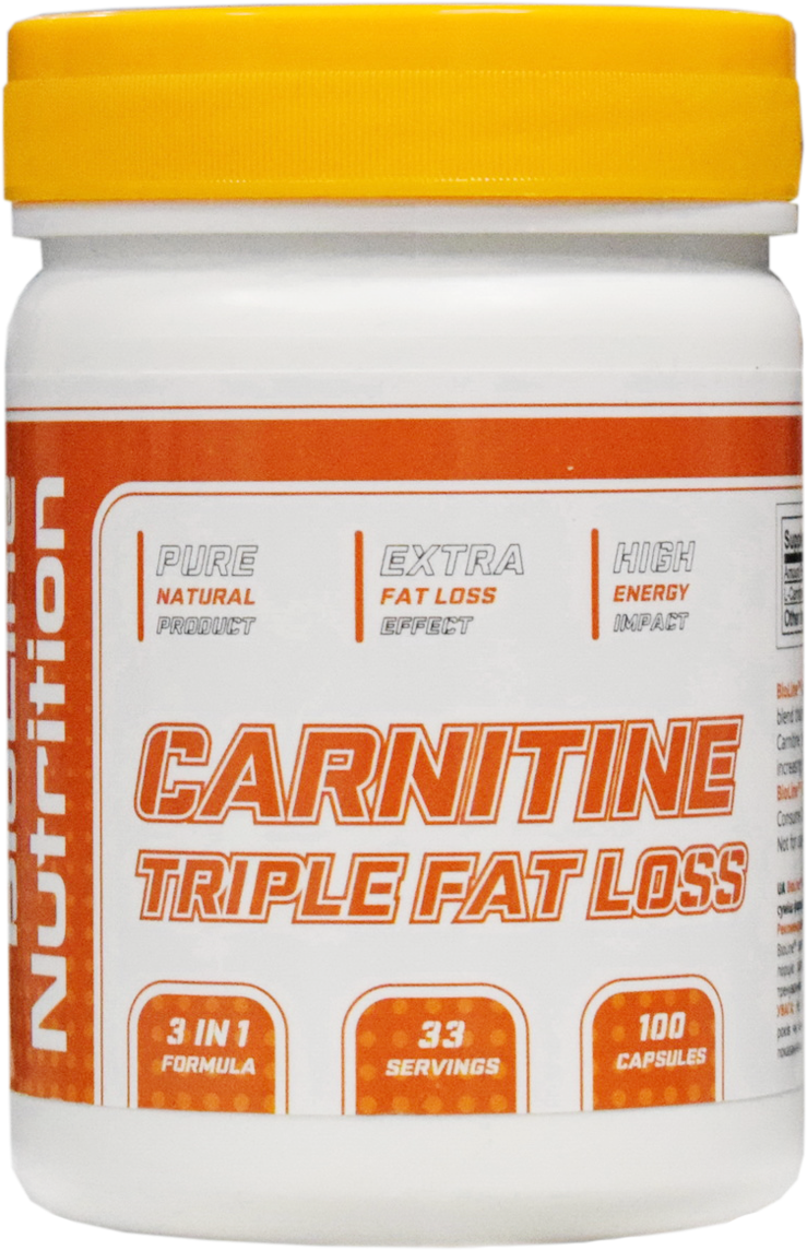 Жироспалювач BioLine Nutrition Triple Fat Loss 100 капсул