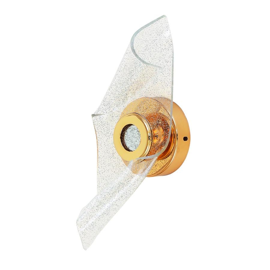 Бра LED 796W6392 2 GD 4W Золотой/Прозрачный