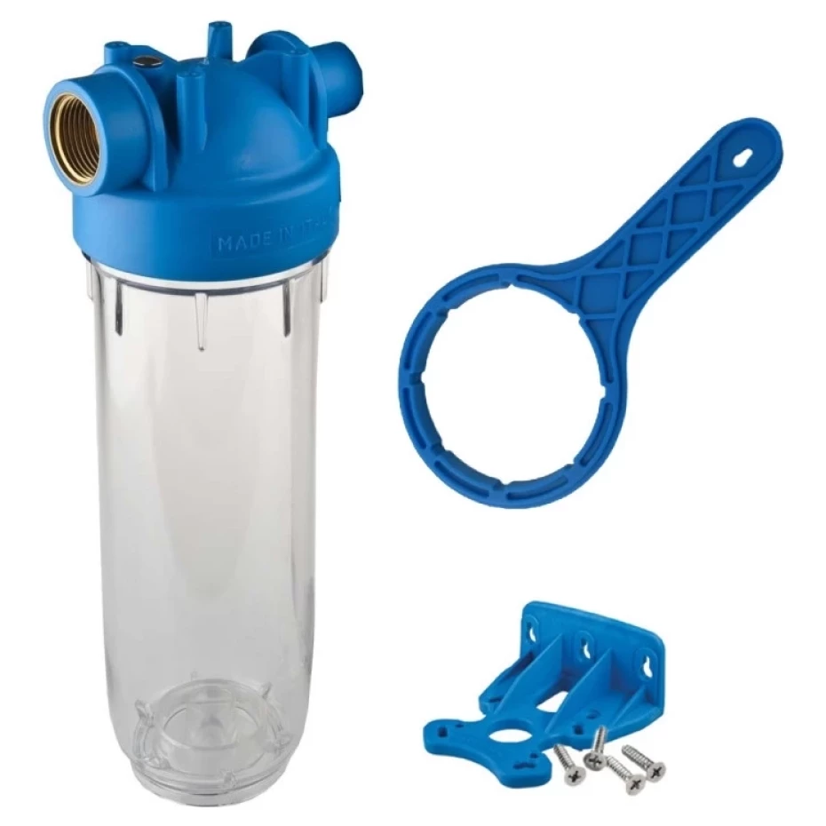 Фильтр для воды ATLAS RA1280701 DP Mono TS 1" OT 10" 45C 8 bar KIT (AKD45972) - фото 2 Фильтр для воды ATLAS RA1280701 DP Mono TS 1" OT 10" 45C 8 bar KIT (AKD45972) - фото 2