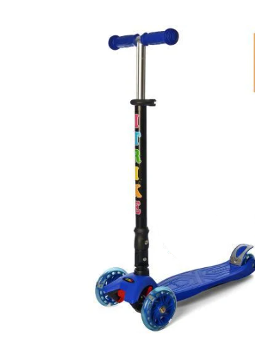 Самокат детский iTrike трехколесный складной Синий (JR 3-003-1-DBL)