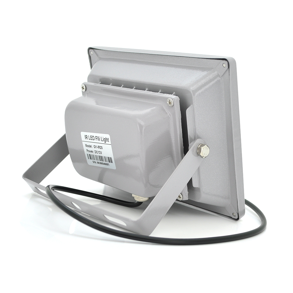 Прожектор инфракрасный VOLTRONIC GY-IR20 20 диодов 220 В 40W для видеонаблюдения освещение до 150 м (33964) - фото 2 Прожектор инфракрасный VOLTRONIC GY-IR20 20 диодов 220 В 40W для видеонаблюдения освещение до 150 м (33964) - фото 2
