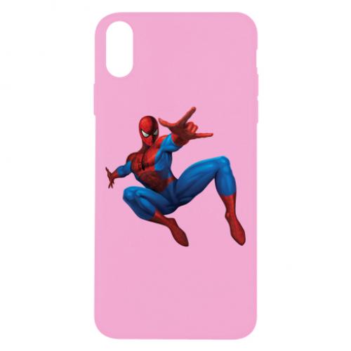 Чехол для iPhone X/Xs Человек Паук