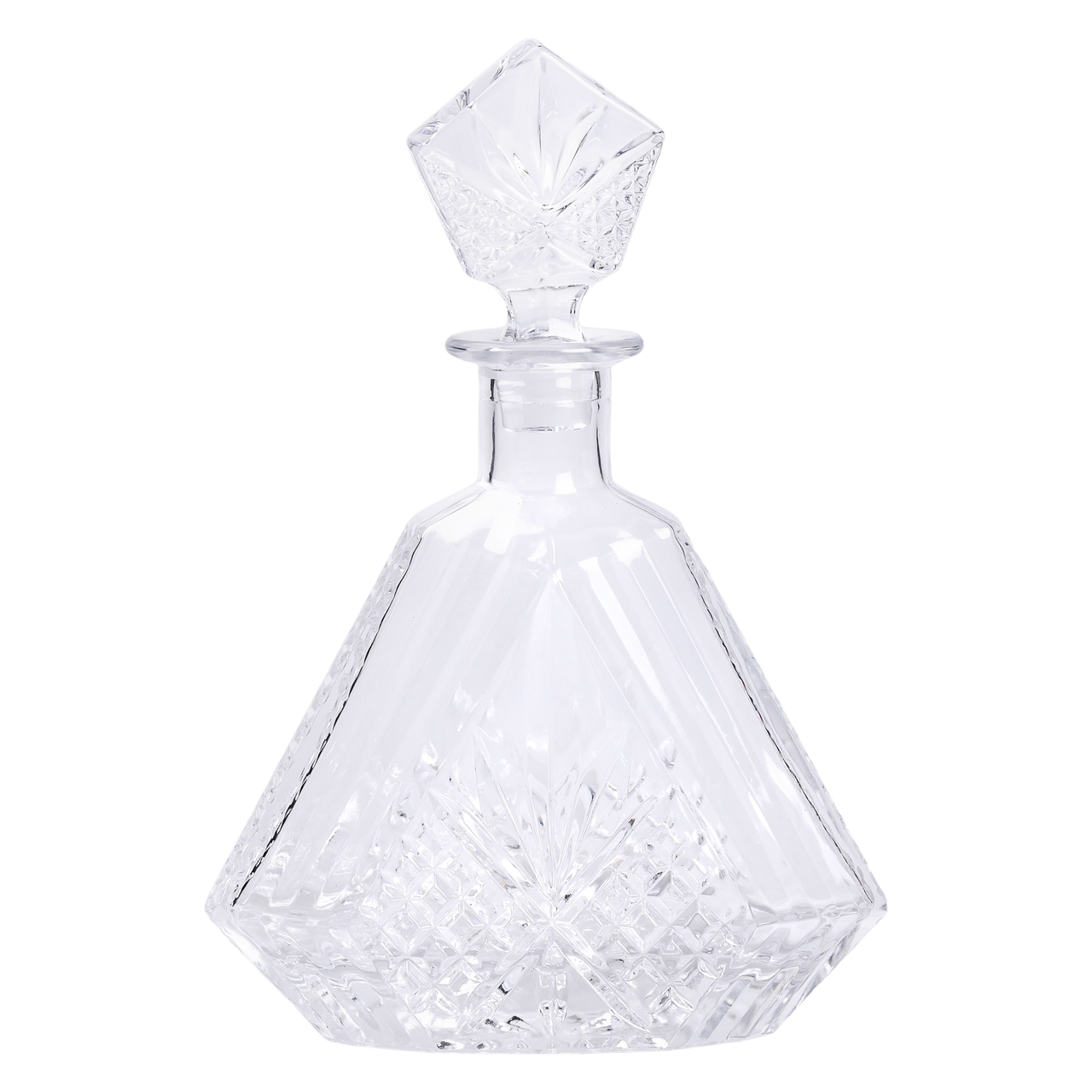 Декантер для виски с пробкой HP-19-37 1 л 18х8х27 см (A-034198) - фото 2