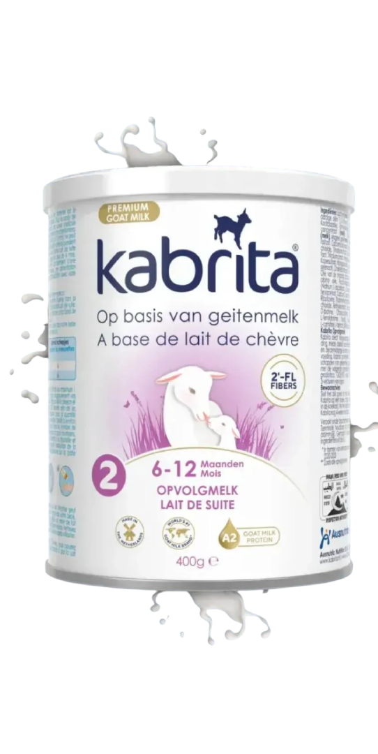 Дитяча суміш на козячому молоці Kabrita Premium EU 2 для дітей від 6 до 12 місяців 400 г (U8716677010540)