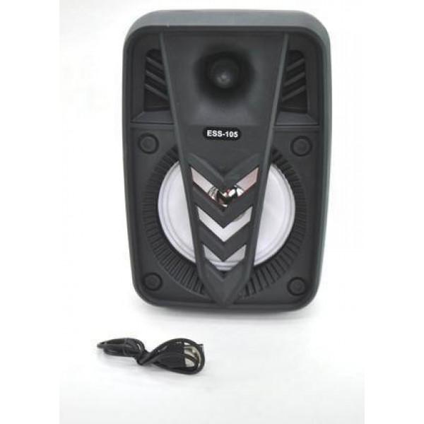 Колонка ESS-105 мUSB/SD/FM/AUX/Bluetooth со светомузыкой (2791) - фото 2