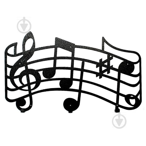 Вешалка настенная Glozis Melody H-049 55 х 32 см