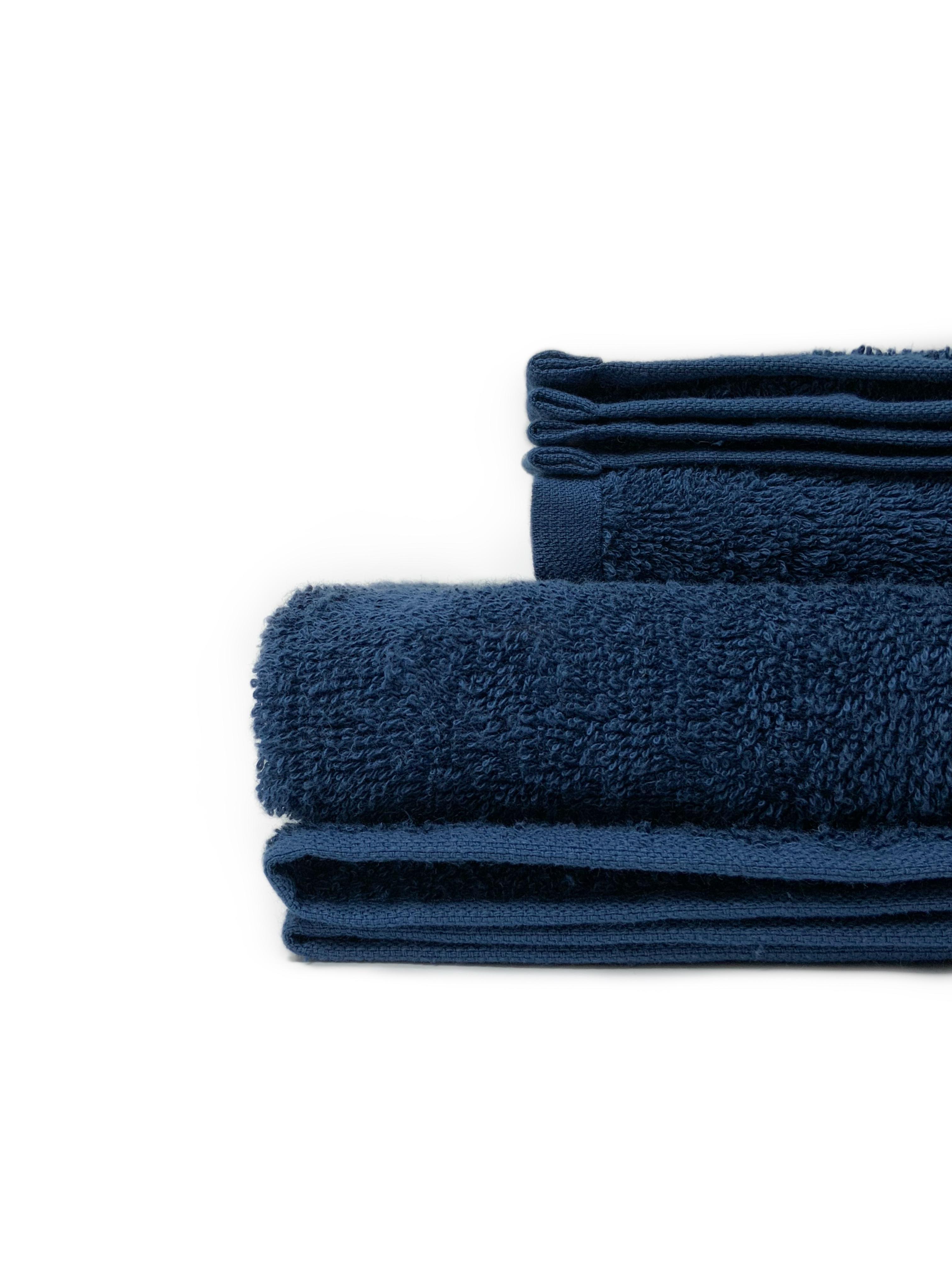 Простирадло махрове Dokma 440 г/м² 190x220 Mojalica Blue