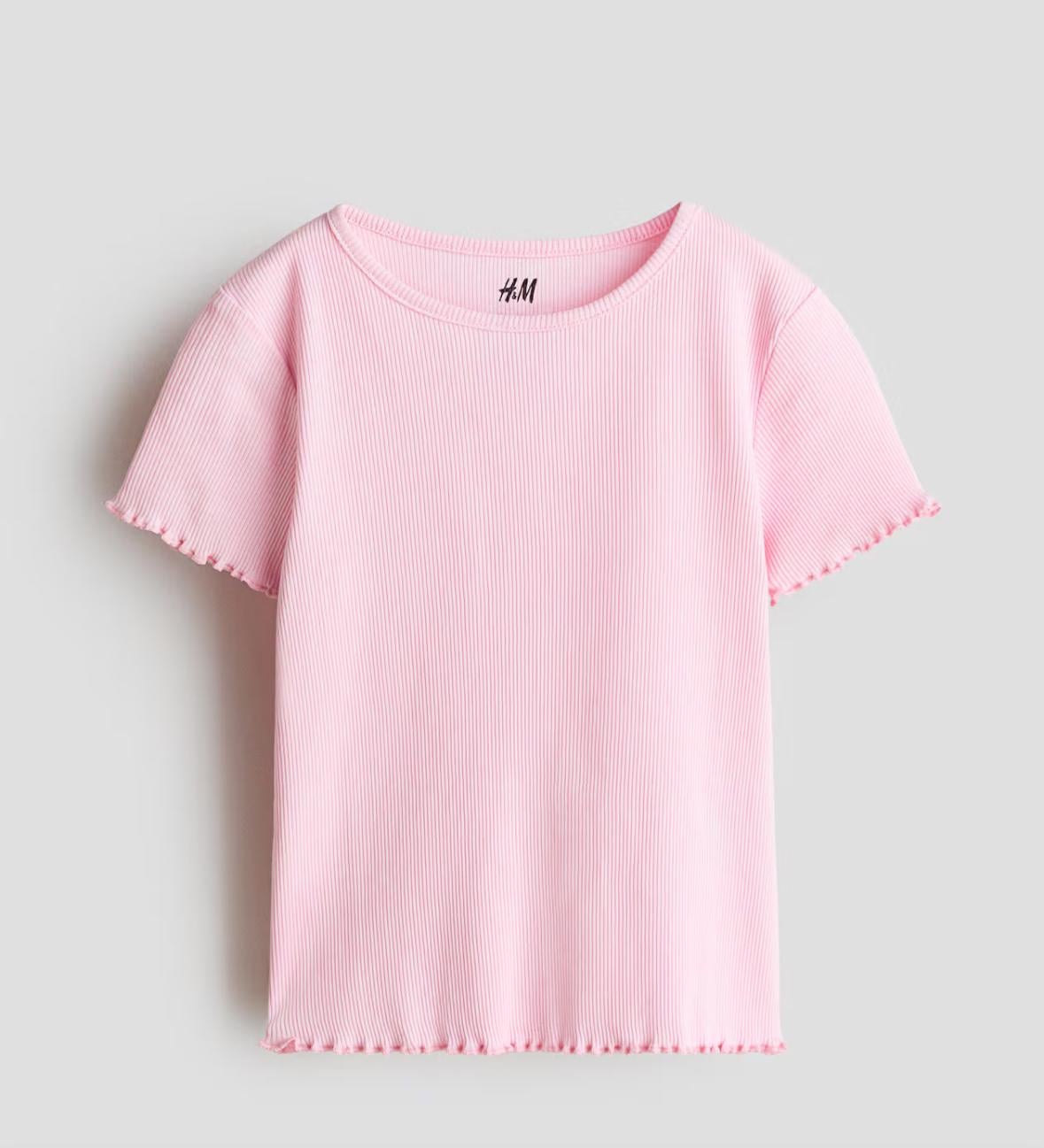 Футболка детская H&M 92 см Розовый (1618)