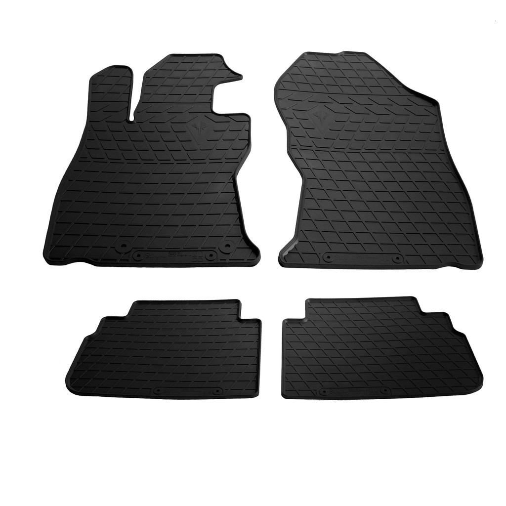 Автоковрики Stingray для Subaru Forester 4 шт. Черный (1545548142)