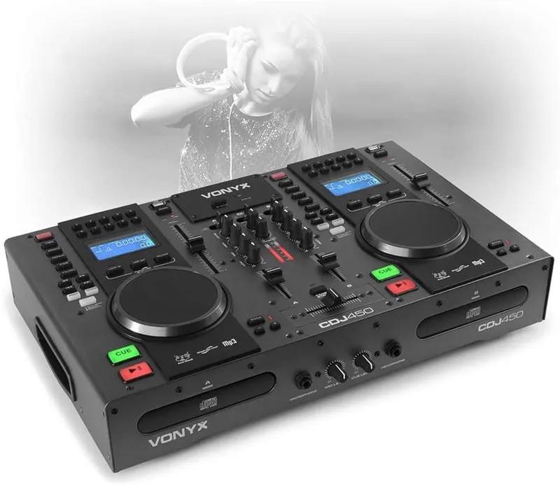 Пульт настільний мікшерний Vonyx Dual Twin 172805 - фото 8