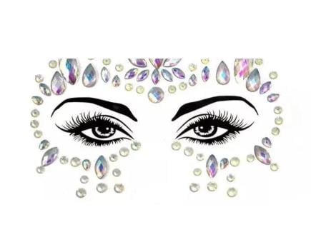 Стрази для обличчя люмінесцентні One size Різнокольоровий (8967/1) Стрази для обличчя люмінесцентні One size Різнокольоровий (8967/1)