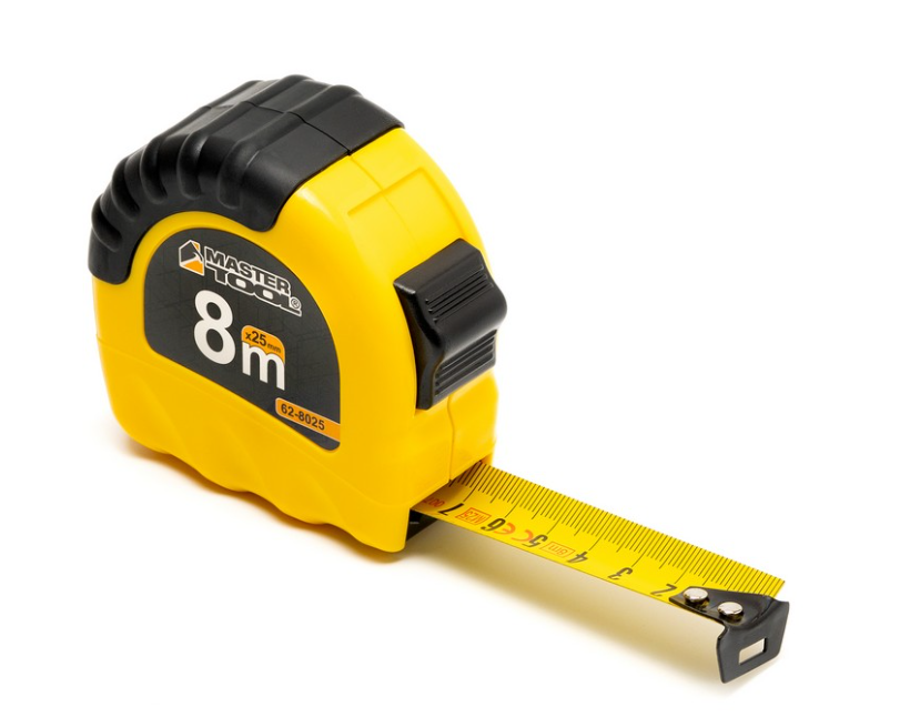 Рулетка MasterTool 62-8025 8 мх25 мм тип Shiftlock нейлонове покриття (62-8025) Рулетка MasterTool 62-8025 8 мх25 мм тип Shiftlock нейлонове покриття (62-8025)
