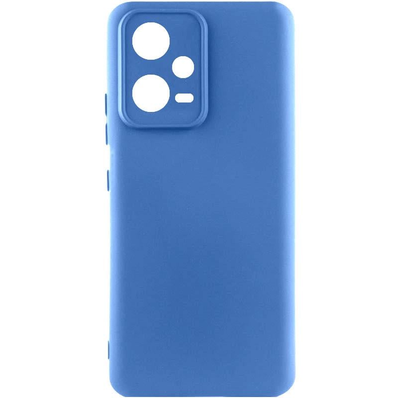 Протиударний чохол Silicone Cover Lakshmi Full Camera (A) для Xiaomi Poco X5 5G / Redmi Note 12 5G Синій