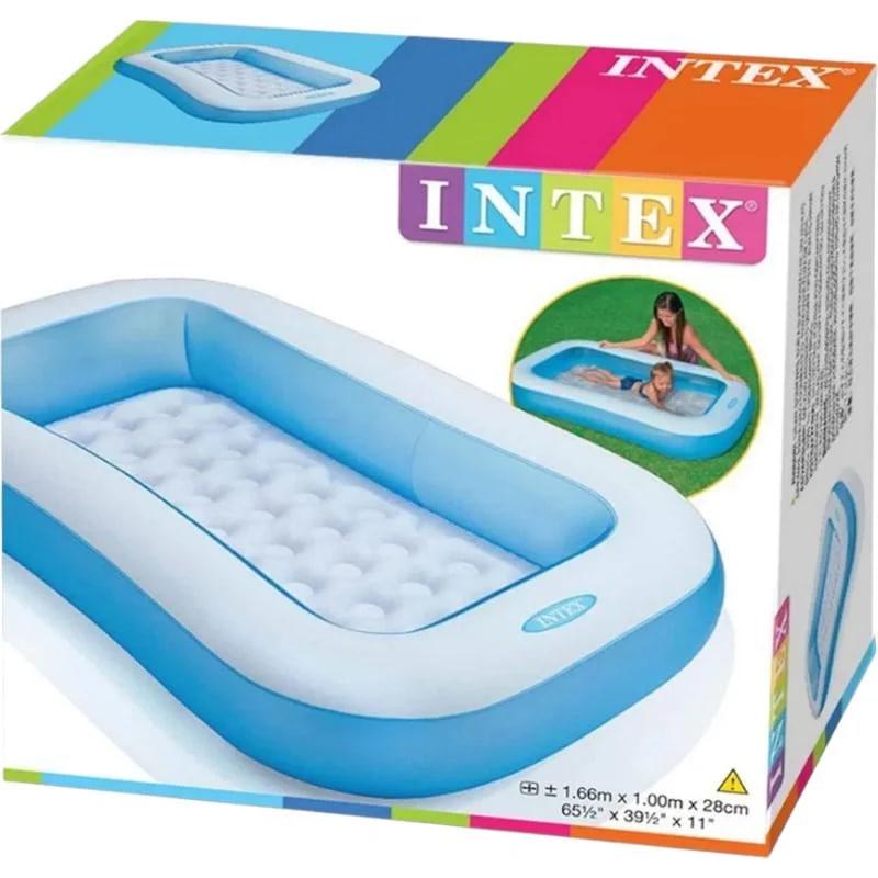 Басейн надувний Intex 166х100х28 см (57403)