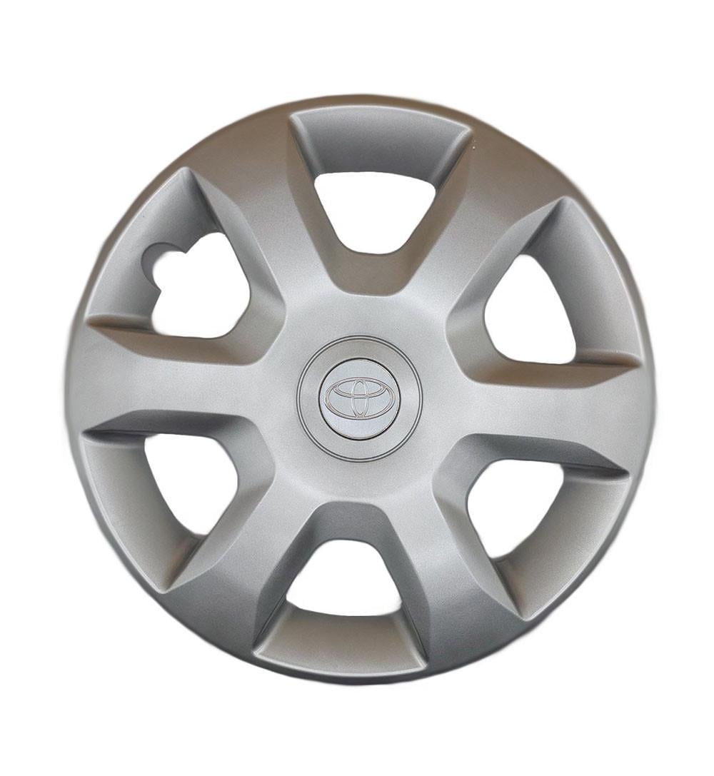 Ковпаки автомобільні модельні Toyota R15 A132 AK 4 шт. Сріблястий (106028)