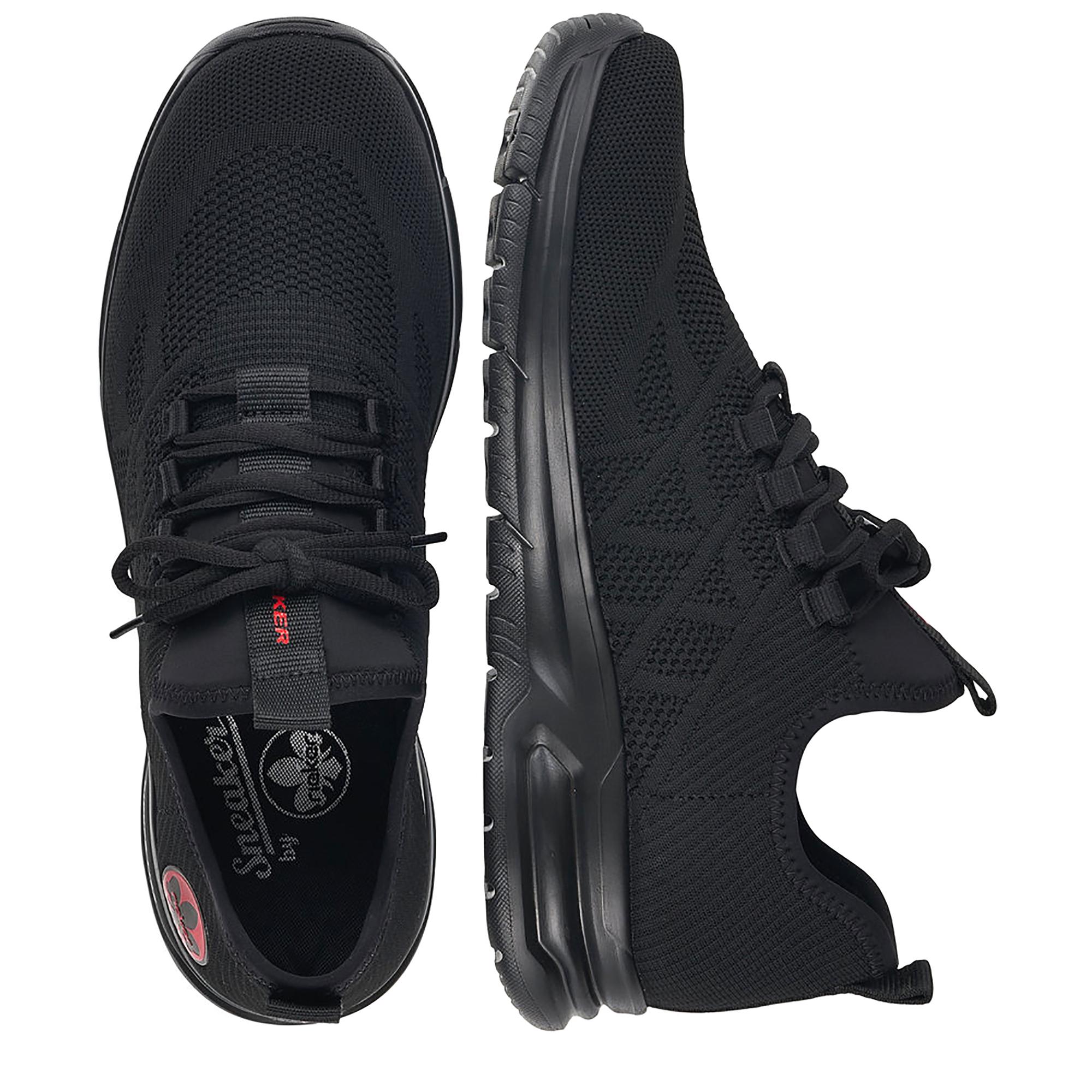 Кроссовки весенние мужские RIEKER р. 44 Черный (89233-44) - фото 2 Кроссовки весенние мужские RIEKER р. 44 Черный (89233-44) - фото 2