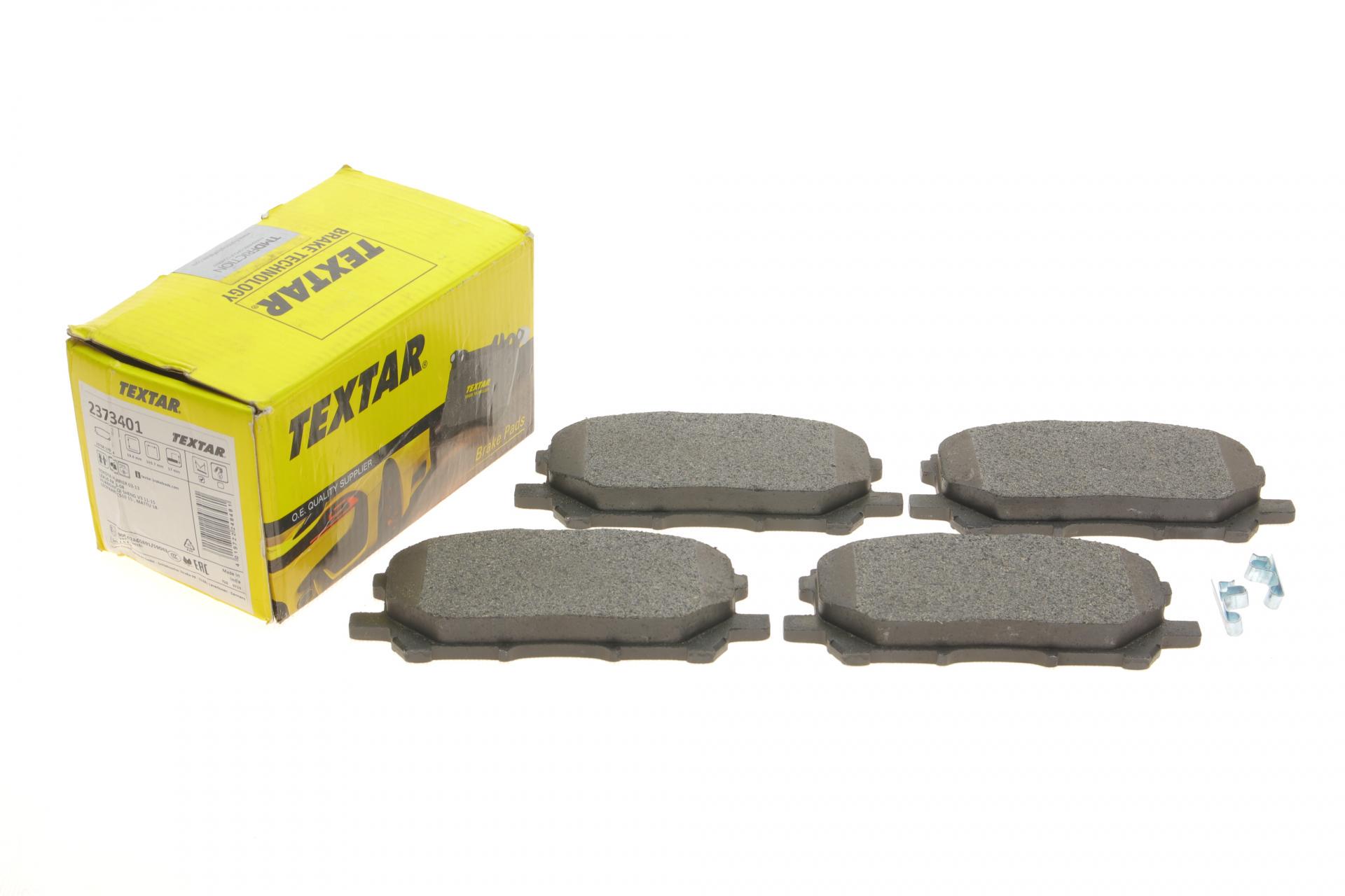 Колодки тормозные передние TEXTAR Lexus RX 03- Akebono 140.8x59.3 (2373401 TEXTAR) Колодки тормозные передние TEXTAR Lexus RX 03- Akebono 140.8x59.3 (2373401 TEXTAR)