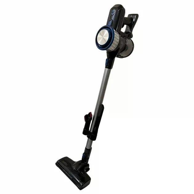 Пилосос вертикальний акумуляторний Crownberg СВ-674 з контейнером 0,5 л 2500 Вт Чорний/Синій (2732759986)