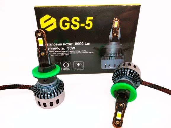 Автомобильная лампа LED GS 5 Н27 3570 COOLER 6000K 35W 8000Lm (2954520800)