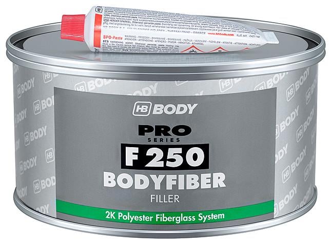 Шпатлевка со стекловолокном Body HB F250 Body Fiber 1,5 кг